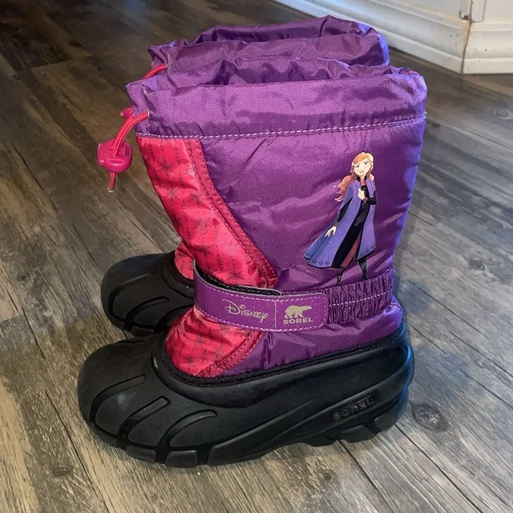 Children's Sorel Disney x Sorel Flurry Frozen Anna- Big Kid size 2